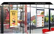 Samsung OM55N-D Display da vetrina semi-outdoor bifacciale